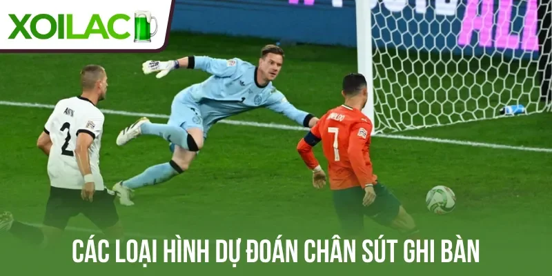 Các loại hình dự đoán chân sút ghi bàn